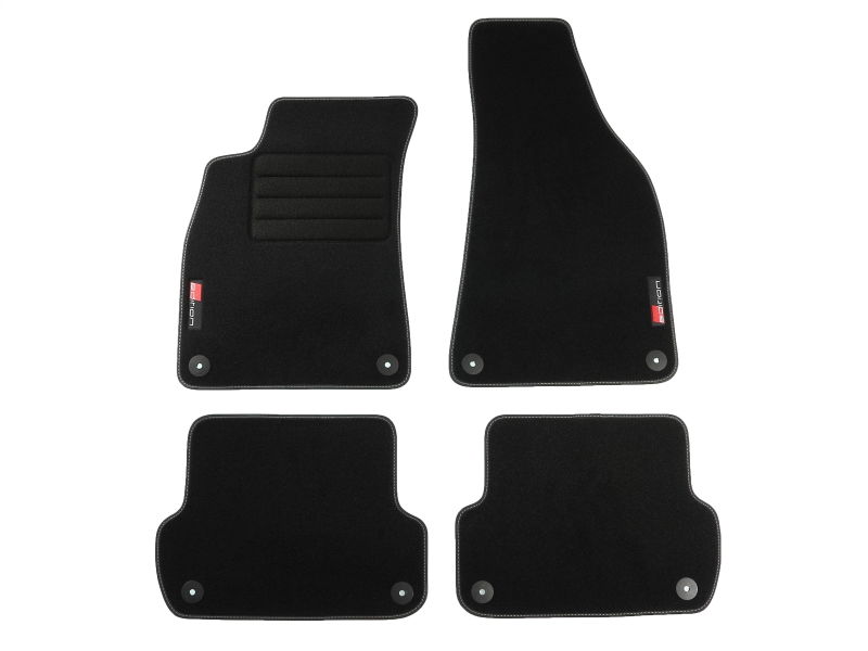 Audi A4 B6 B7 8E 2000-2007 welurowe dywaniki Basic 1 Audi A4 B6 B7 8E 2000-2007 tapis de sol moquette velours