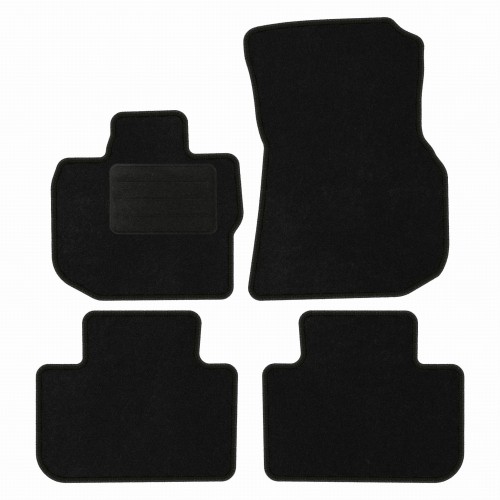 BMW X3 G01 od 2017 welurowe dywaniki basic 1 BMW X3 G01 depuis 2017 tapis de sol moquette velours