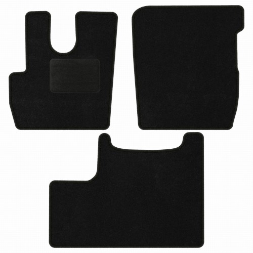 DAF CF Euro6 od 2013 welurowe dywaniki basic 3 elem. 1 DAF CF Euro6 depuis 2013 tapis de sol en velours 3 elem.