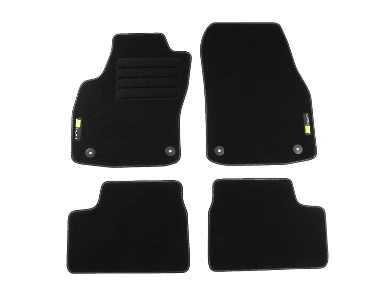 Opel Astra H III 3 od 2004 welurowe dywaniki Sport 1 Opel Astra H III 3 od 2004 welurowe dywaniki Sport