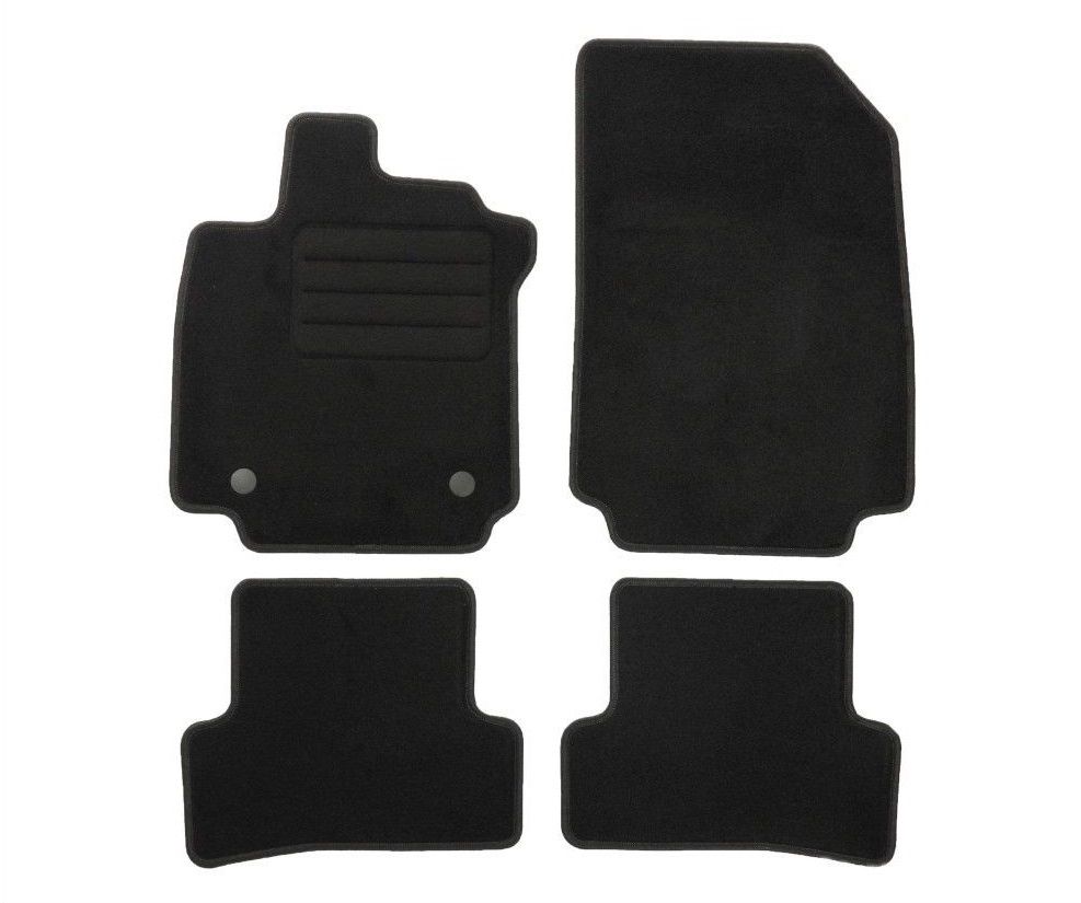 Renault Clio 4 IV od 2012 welurowe dywaniki Basic 1 Renault Clio 4 IV od 2012 welurowe dywaniki Basic