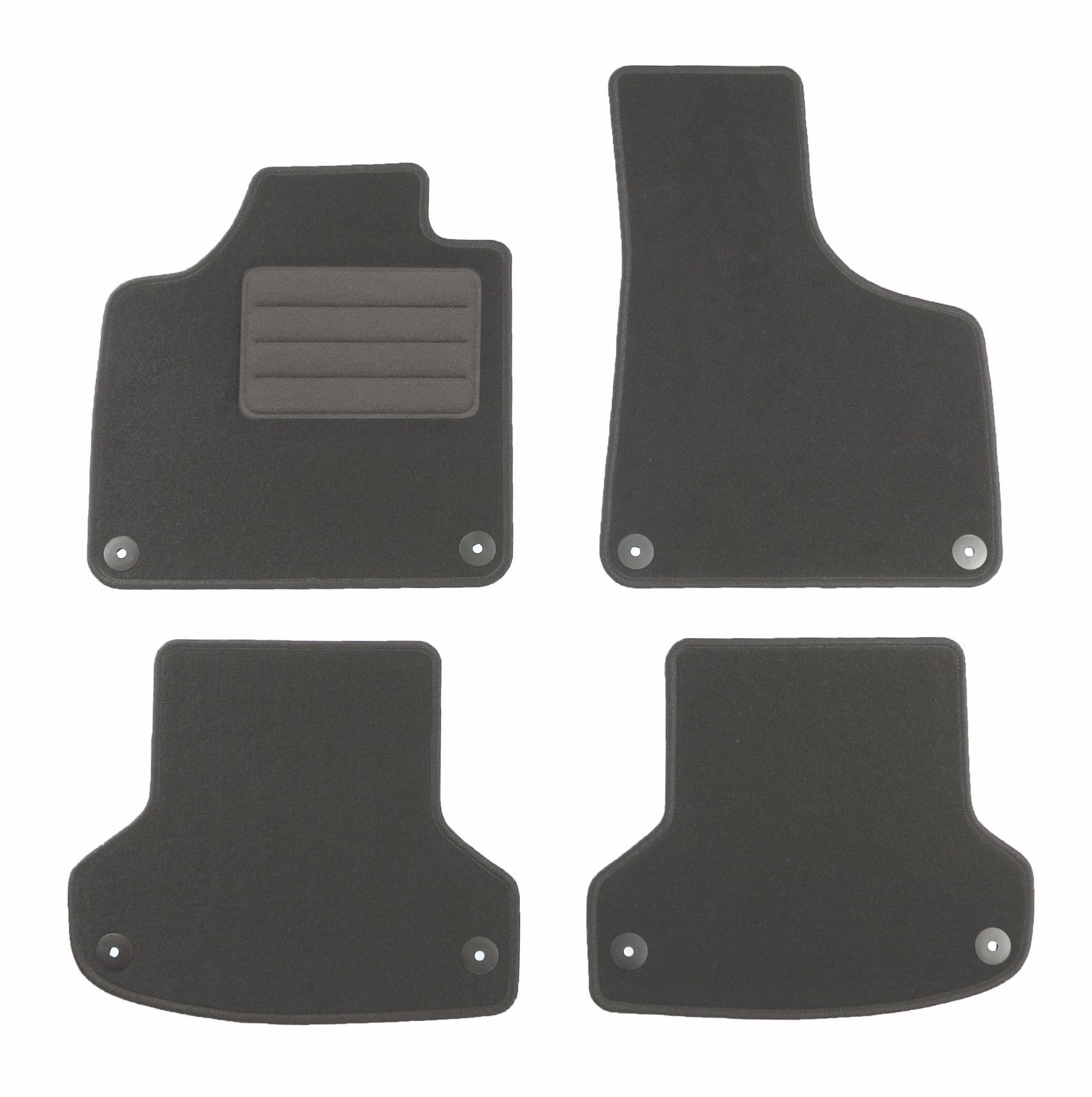 Audi A3 8P od 2003-2013 welurowe dywaniki Basic 1 Audi A3 8P od 2003-2013 welurowe dywaniki Basic