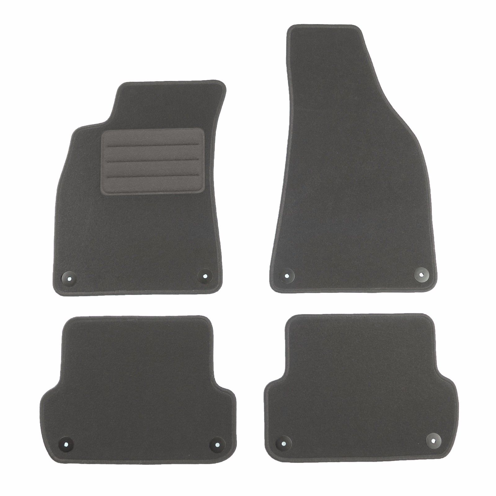 Audi A4 B7 2004-2008 welurowe dywaniki Basic 1 Audi A4 B7 2004-2008 welurowe dywaniki Basic