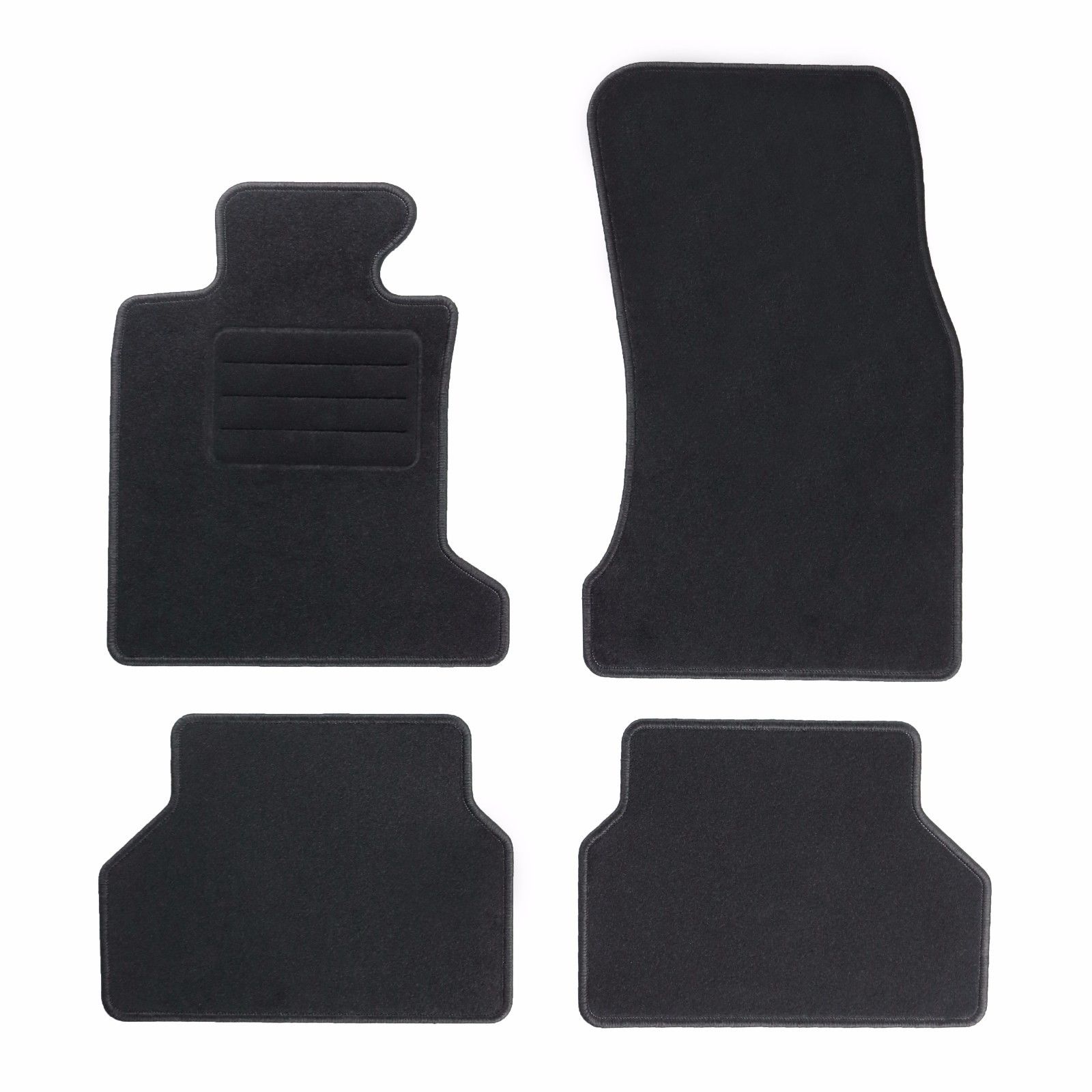 BMW 5 E60 2002-2010 welurowe dywaniki Basic 1 BMW 5 E60 2002-2010 welurowe dywaniki Basic