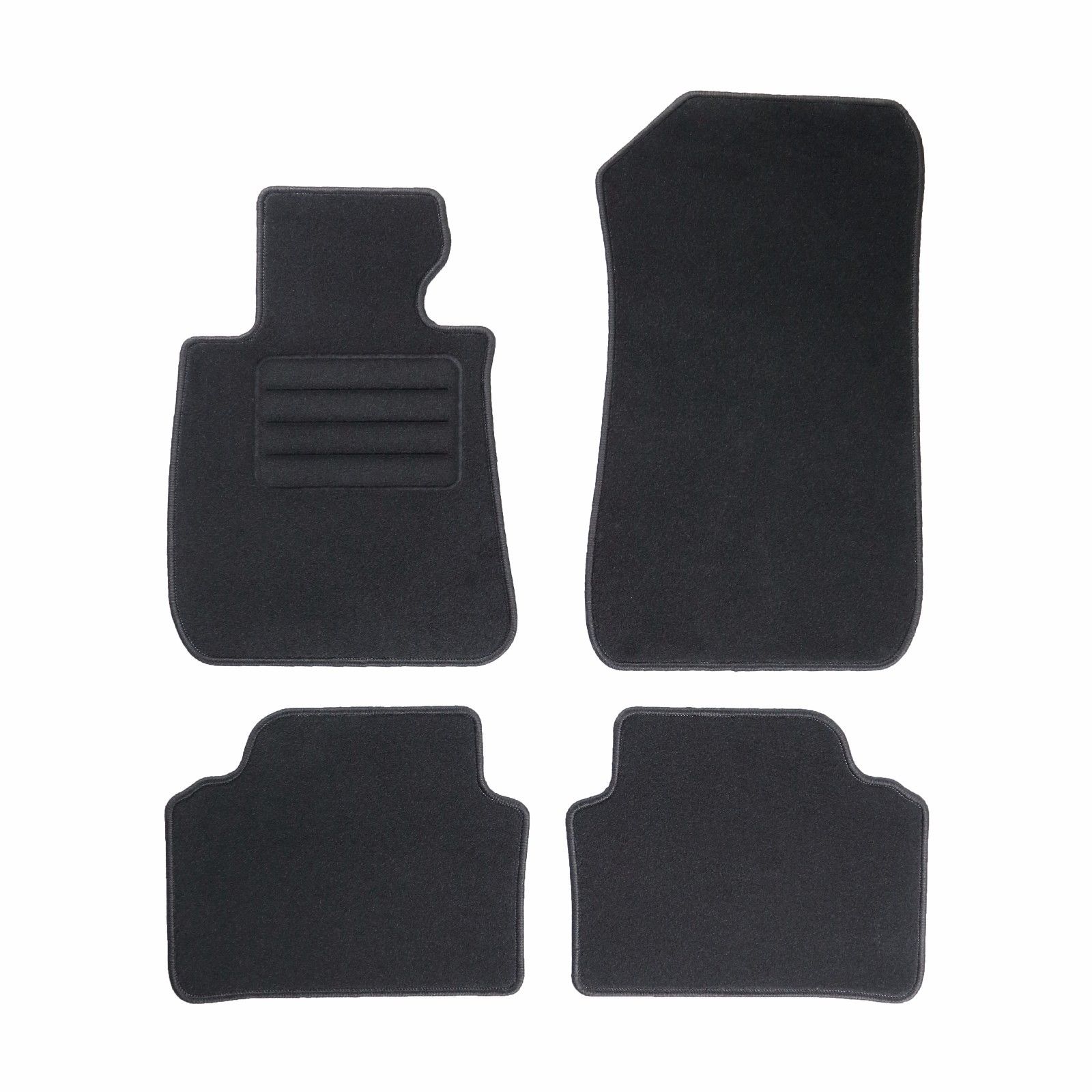 BMW 3 E90 2004-2011 welurowe dywaniki Basic 1 BMW 3 E90 2004-2011 welurowe dywaniki Basic