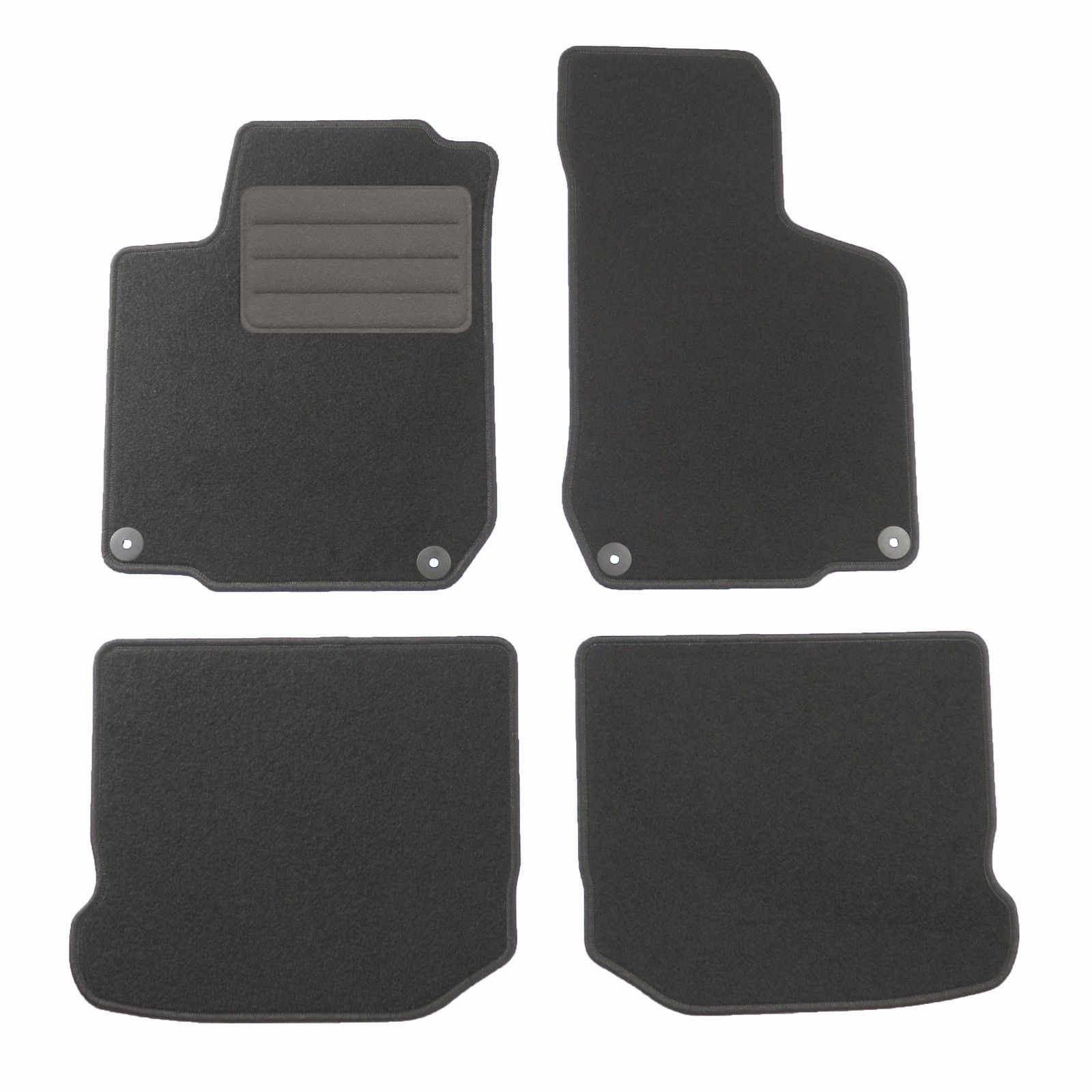 VW Golf IV 4 1997-2003 welurowe dywaniki Basic 1 VW Golf IV 4 1997-2003 welurowe dywaniki Basic