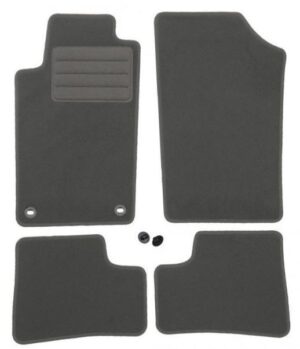 Peugeot 206 1998- 2012 welurowe dywaniki Basic