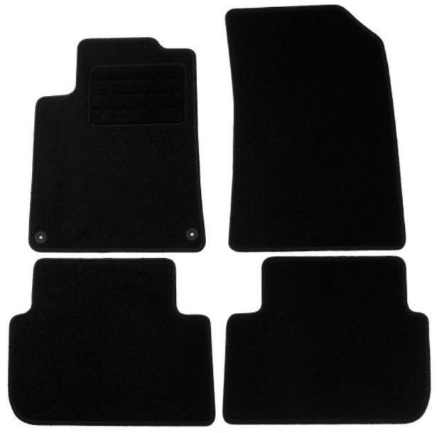 Peugeot 407 2004 - 2011 welurowe dywaniki Basic 1 Peugeot 407 2004 - 2011 welurowe dywaniki Basic