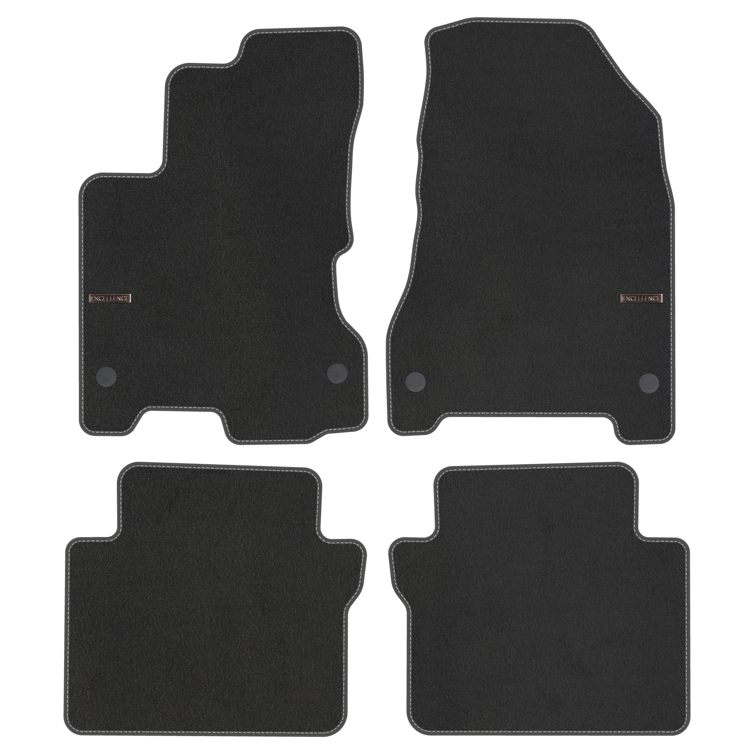 Renault Koleos I 2007-2016 welurowe dywaniki Premium 3 Renault Koleos I 2007-2016 welurowe dywaniki Premium - obrazek 3