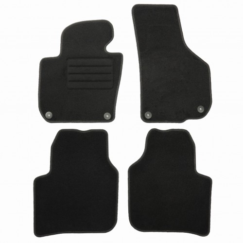 Skoda Superb II 2008-2015 welurowe dywaniki basic 1 Skoda Superb II 2008-2015 welurowe dywaniki basic