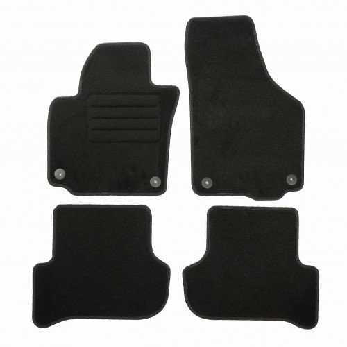 Skoda Yeti 2009-2017 welurowe dywaniki basic 1 Skoda Yeti 2009-2017 welurowe dywaniki basic