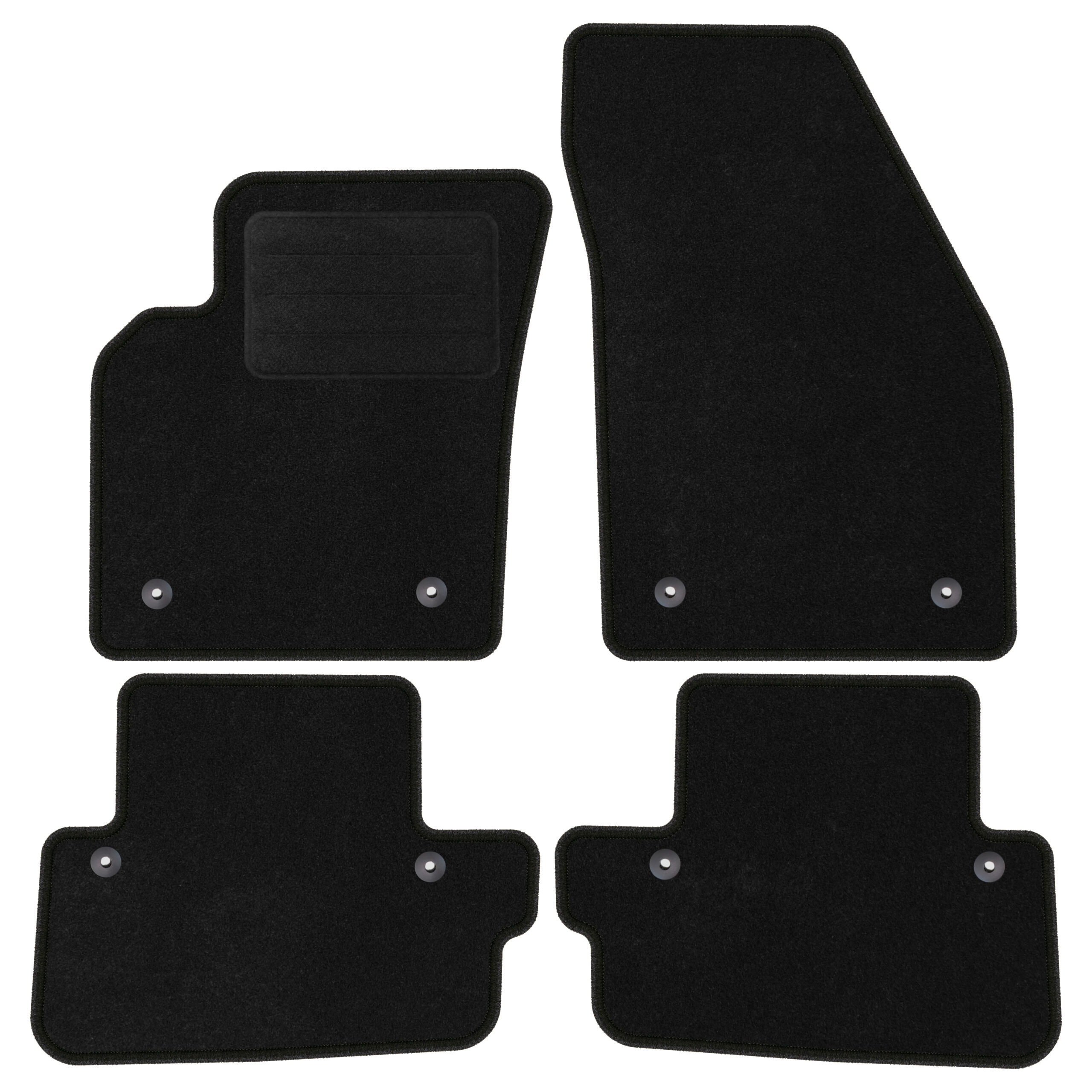 Volvo C70 II 2006-2013 welurowe dywaniki Basic 1 Volvo C70 II 2006-2013 welurowe dywaniki Basic