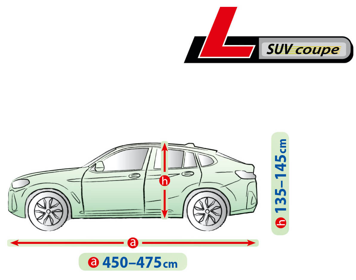 Plandeka pokrowiec na samochód LEXUS RX II 3 Plandeka na samochód Mobile garage L suv coupe wymiary