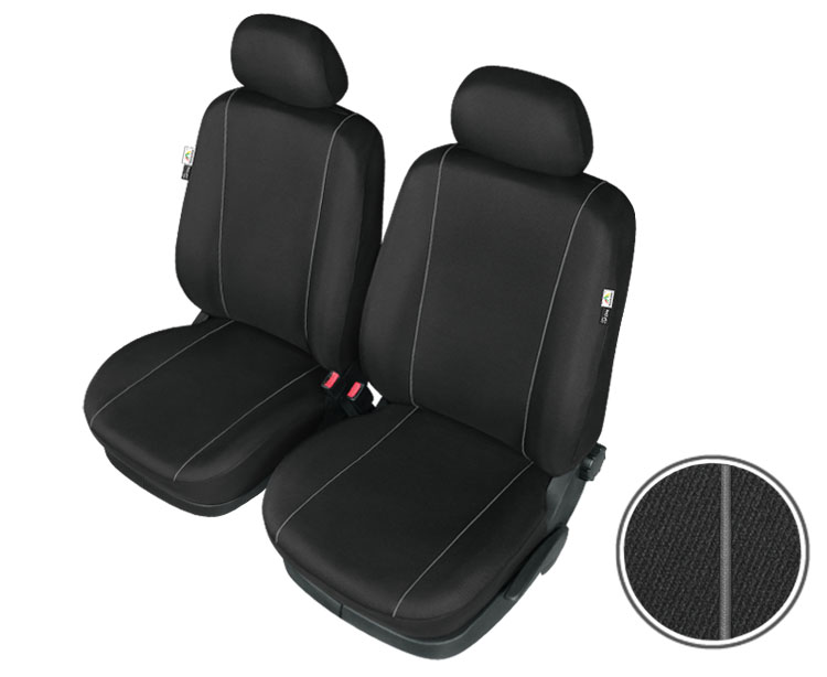 Pokrowce Solid na przednie fotele do AUDI A4 2 Pokrowce Solid na przednie fotele do AUDI A4 - obrazek 2