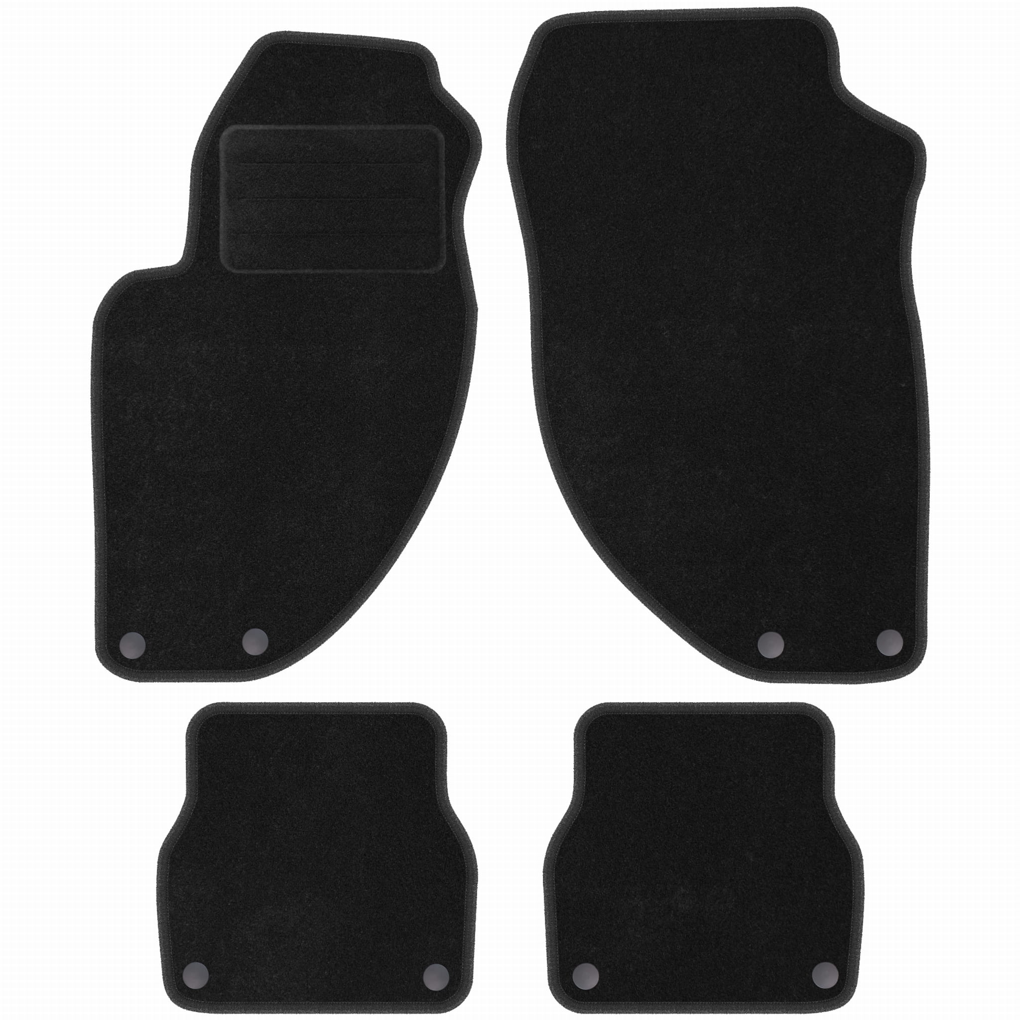 Welurowe dywaniki Basic do ALFA ROMEO 166 1998-2007 1 Dywaniki miarowe do Alfa Romeo 166,