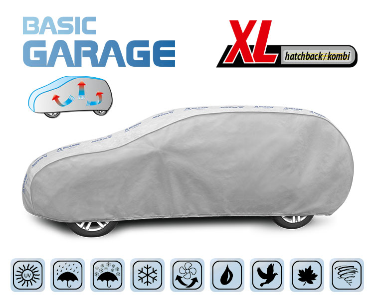 Plandeka Basic Garage na AUDI A6 1 Plandeka Basic Garage XL HB/kombi