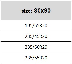 Pokrowiec na opony i koła 80x90 4 Pokrowiec na opony i koła 80x90 - obrazek 4