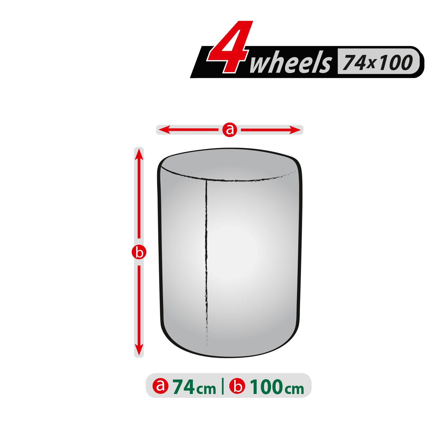 Pokrowiec na opony i koła 74x100 5 Pokrowiec na opony i koła 74x100 - obrazek 5