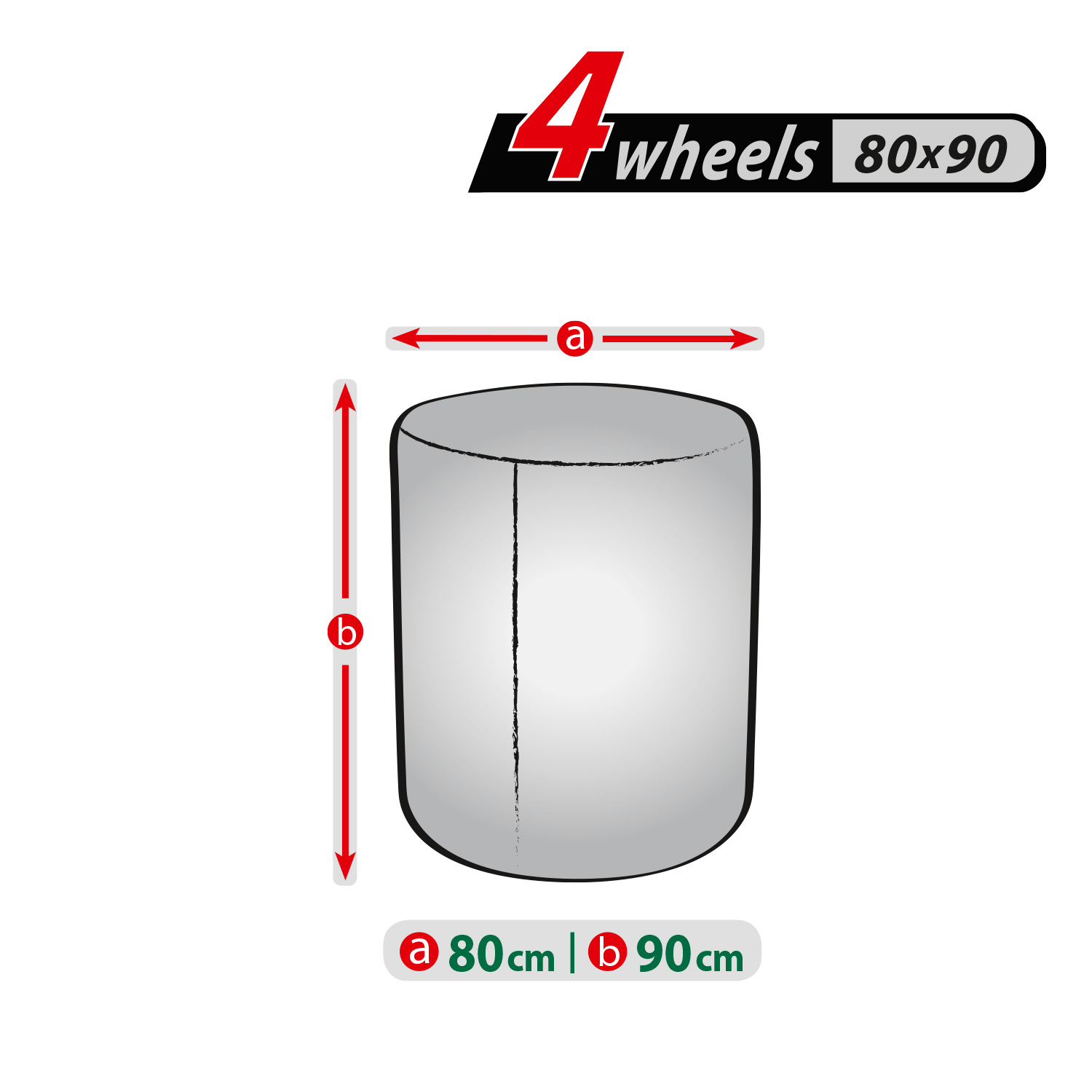 Pokrowiec na opony i koła 80x90 5 Pokrowiec na opony i koła 80x90 - obrazek 5