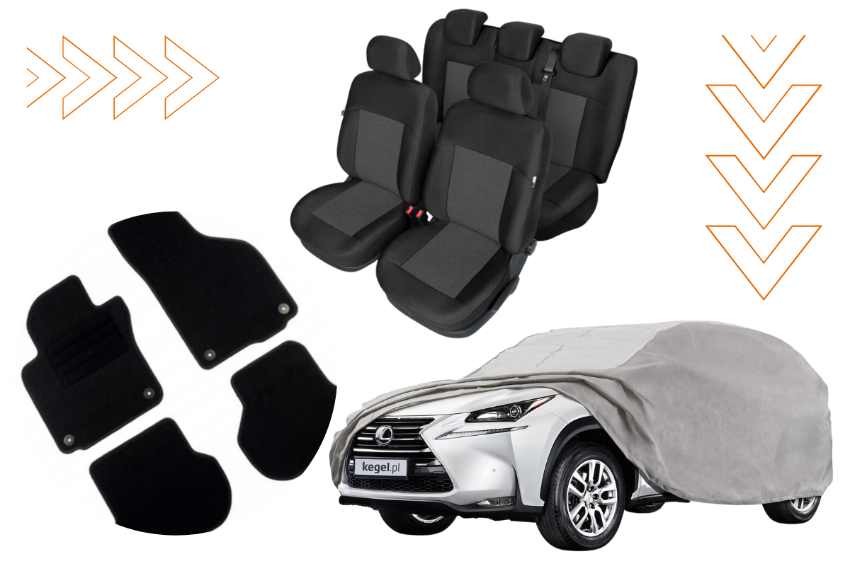 Miarowe dywaniki, pokrowce i plandeki do auta