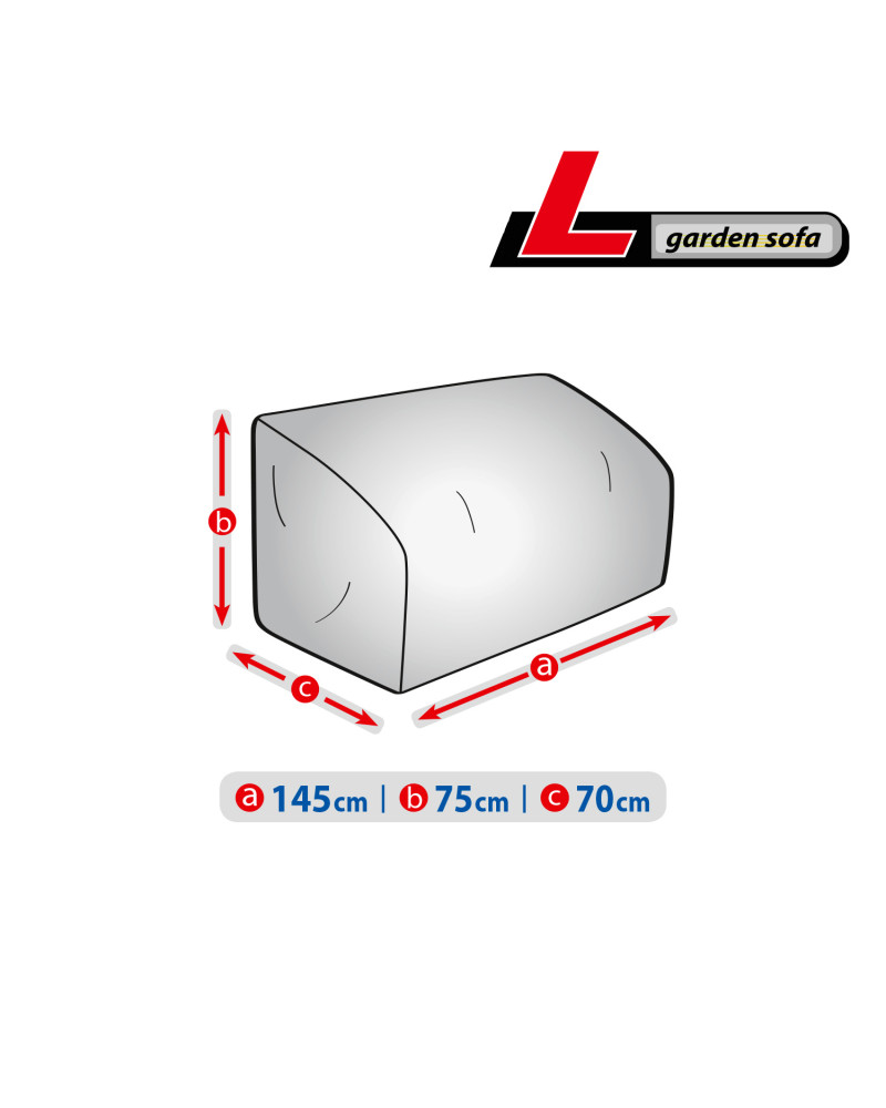 Pokrowiec ochronny na sofę ogrodową L Garden 3 Pokrowiec ochronny na sofę ogrodową L Garden - obrazek 3