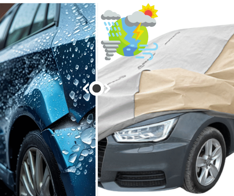 Pokrowiec plandeka chroni karoserię